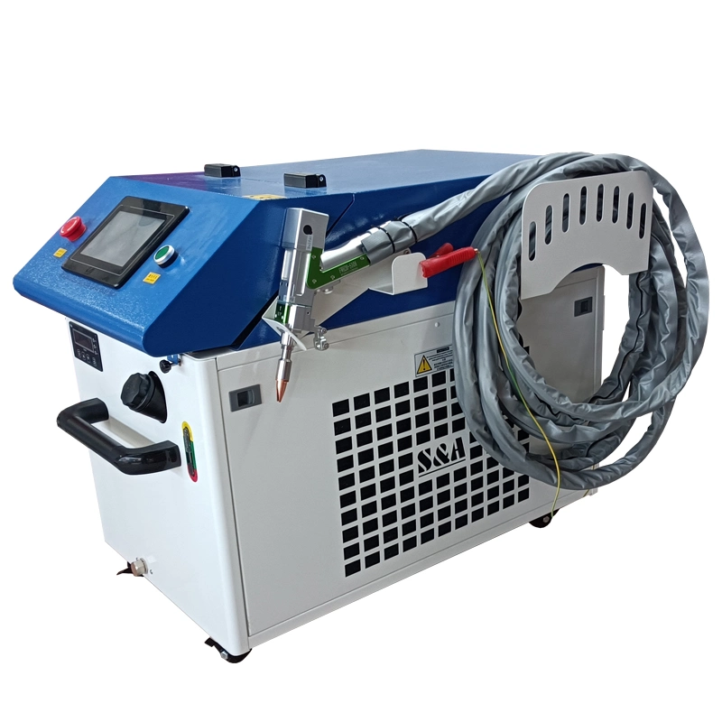 Portable Laser 3 in 1 Metal Rust Removal Clean Machine Hand Held Fiber Laser Welding Cleaning Cutting Machine