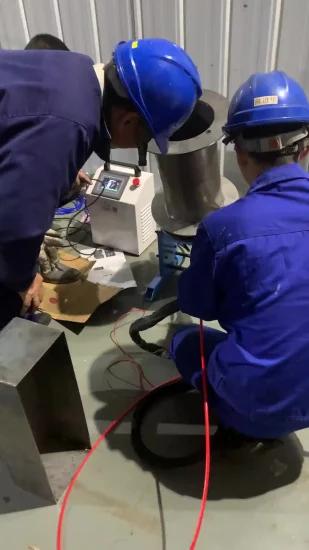 Гуанчжоу прямые продажи 1000 Вт волоконно-оптический ручной лазерный сварочный аппарат Непрерывная лазерная сварка металла из углеродистой стали